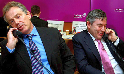 Tony Blair and Gordon Brown Gordon Brown and Tony Blair.