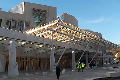 Scottish Parliament Building The Scottish Parliament Building (Scottish Gaelic: Pàrlamaid na h-Alba) is the home of the Scottish Parliament at Holyrood, within the UNESCO World Heritage Site in central Edinburgh.