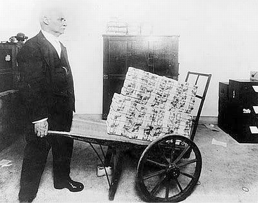 Hyperinflation in action