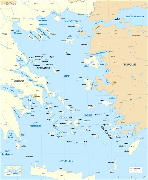 Sell some of these islands to Turkey
