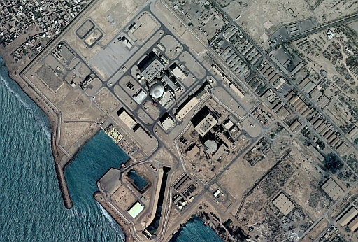 Bushehr nuclear reactor in Iran Nuclear reactor built by Russians in Iran