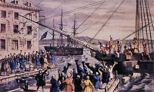 Boston_Tea_Party Colonists get uppity