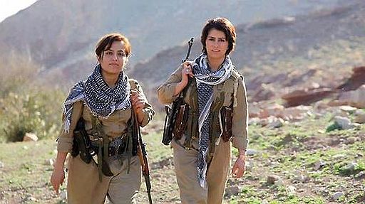 Peshmerga girls