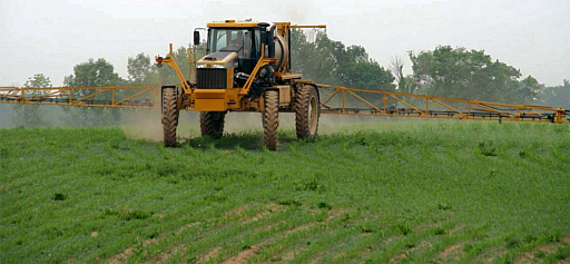 Field spraying