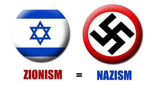 RÃ©sultat de recherche d'images pour "zionism is nazism"
