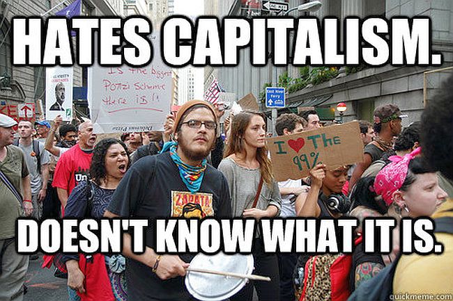 Capitalism is utterly fantastic - Bruce On Politics