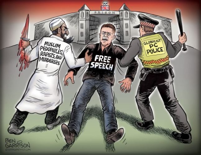 Tommy Robinson is not Right Wing